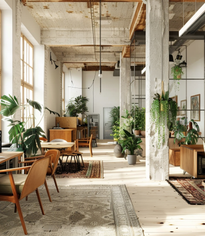 Scandinavian Office Space