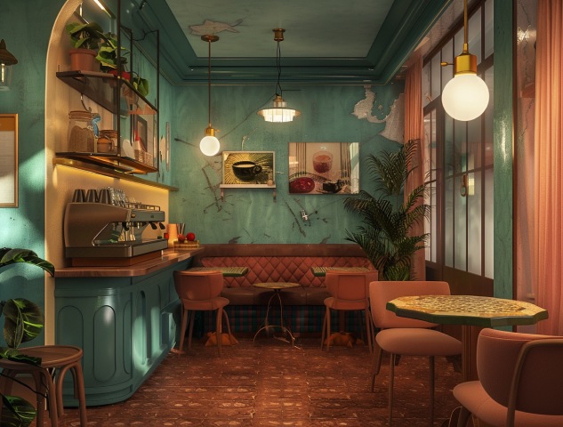 Cozy Cafe Conceptualization 2